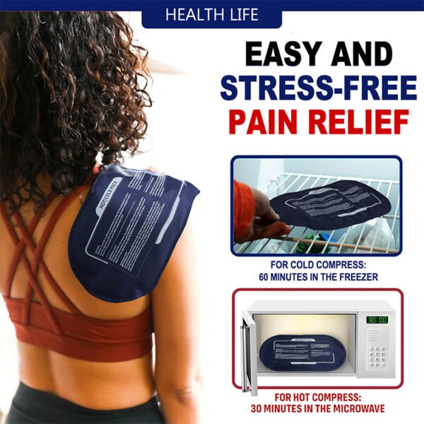 Reusable Hot and Cold Pack Ice Pack for Knee Shoulder Back Injuries Reusable Cold Pack Therapy Gel Pack Pain - 图片 4