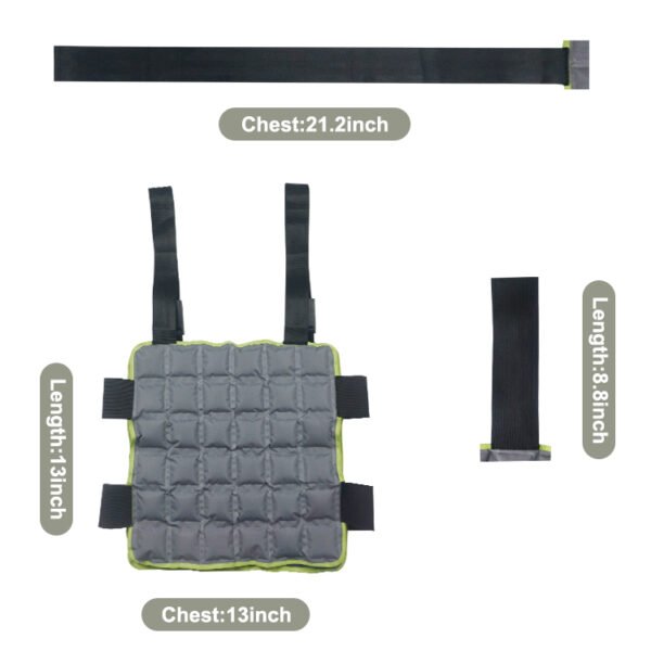 Cooling Vest by WORLD-BIO for Men & Women, Hot Weather, Ice Vest with 72 Ice Cells Ice Packs,SAP material, stays cold for 4 hour + - 图片 5