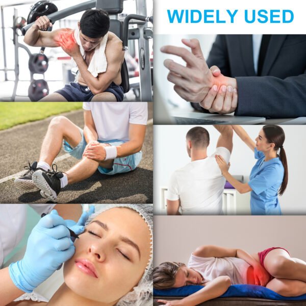 WORLD-BIO Reusable Hot Cold Pack Compress for Pain Relief Flexible Therapy on Neck, Arm, Knee, Leg, Shoulder, Elbow, Wrist - 图片 7