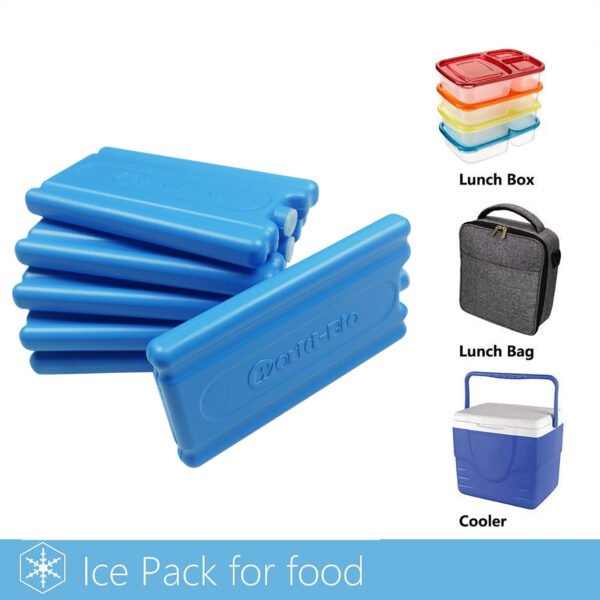 WORLD-BIO Ice Packs for Lunch Boxes & Coolers - 图片 4