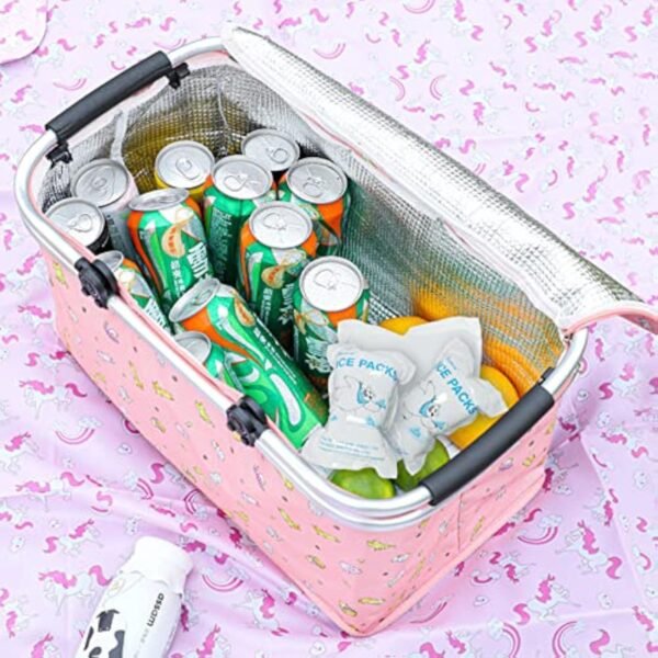Dry Ice Packs for Shipping Food, Small Cold Packs for Cooler Box Bags, Leakproof Long Lasting Ice Sheet Pack for Transport Frozen Food - 图片 6