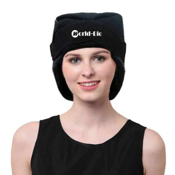 Headache Migraine Head Cap with Reusable Cold Hot Pack - 图片 2