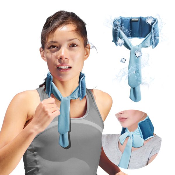 World-Bio Summer Body Neck Cooler Soft Breathable Instant Cooling Reusable Cold Packs