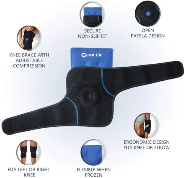 Hot & Cold Packs for knee Joint Pain Injuries Bursitis Relief - 图片 3