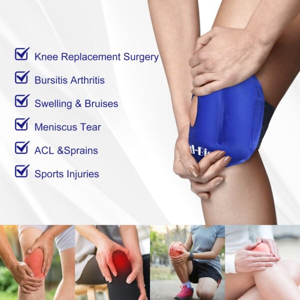 Reusable Hot and Cold Ice Packs for Knee - 图片 4