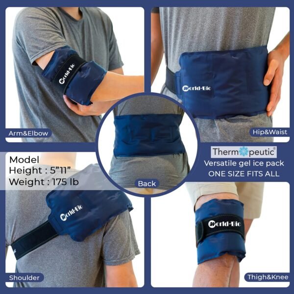 World-bio Lumbar Ice Pack for Waist Muscle Pain - 图片 7