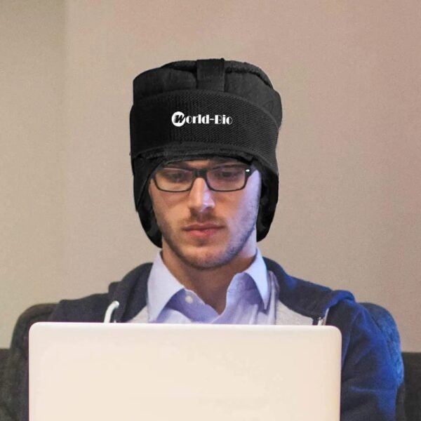 Headache Migraine Head Cap with Reusable Cold Hot Pack - 图片 7
