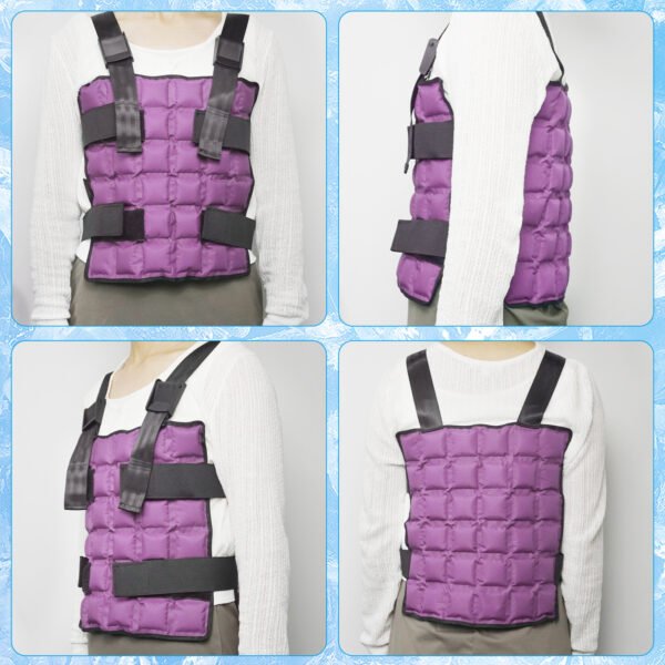 Ice Cooling Vest Jacket for Men & Women Summer Use - 图片 4
